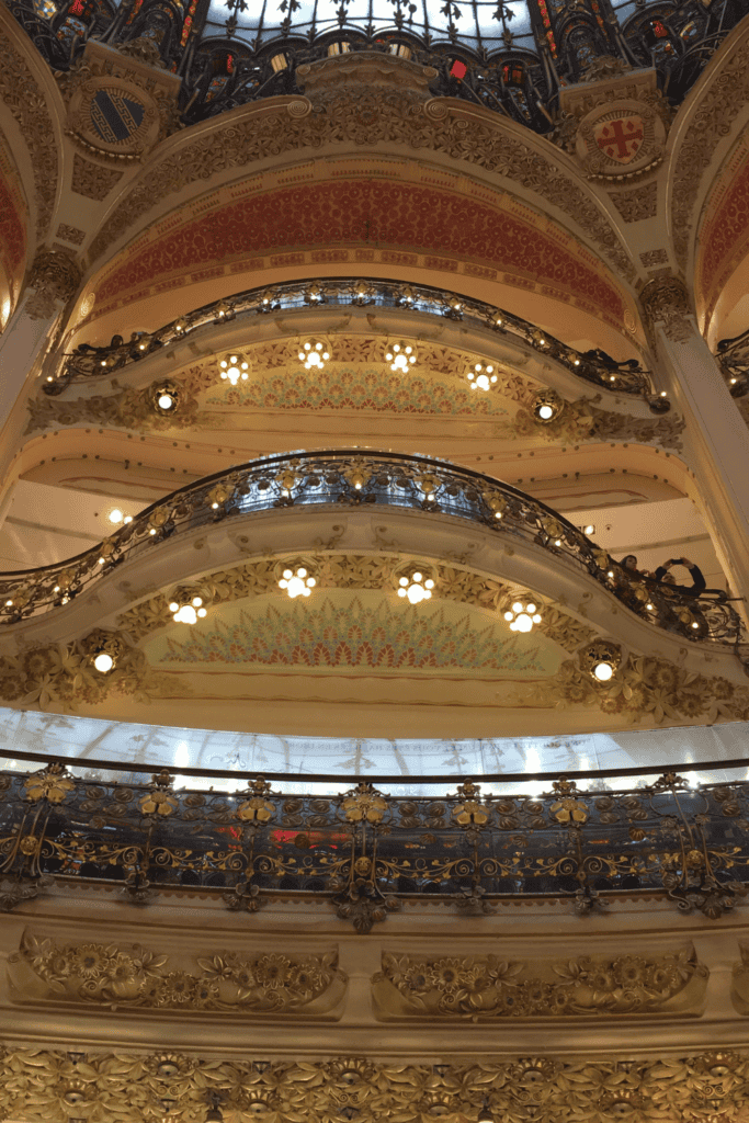 Galleries Lafayette a day in Paris