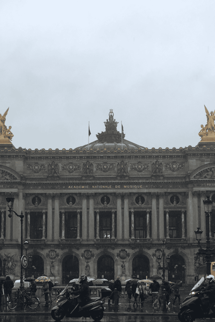 The Paris Opera a perfect day