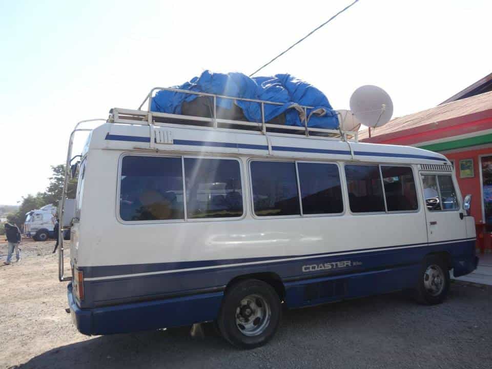 kilimanjaro climb bus