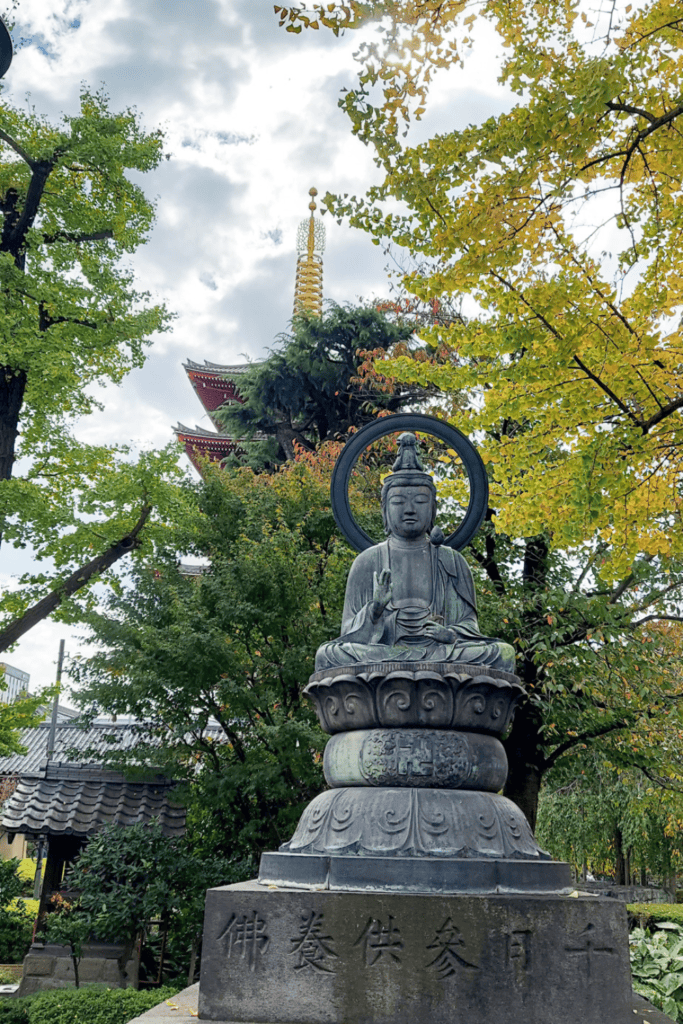 Fall Colors Sensoji Temple