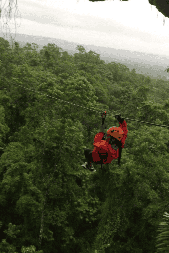 zipline in Costa Rica