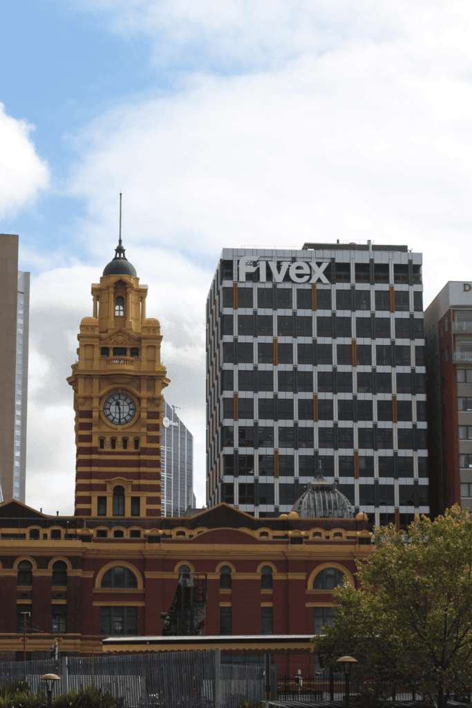 Flinders Street Station Tower Melbourne Travel