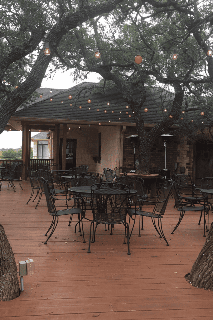 Pedernales Winery Patio Fredericksburg