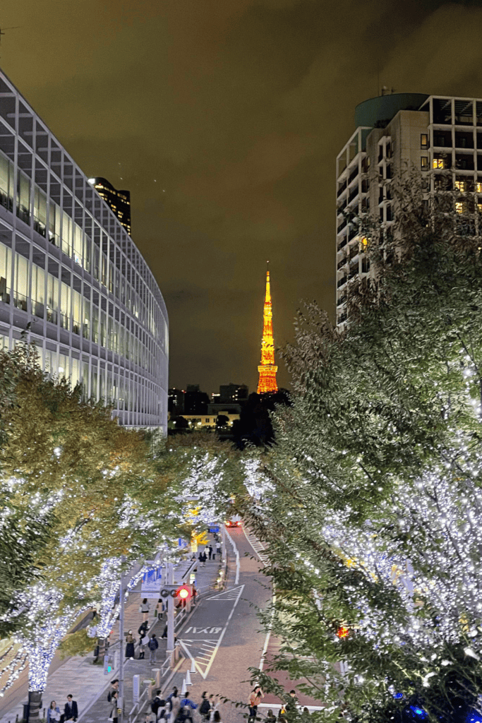 Tokyo Tower Winter Illumination