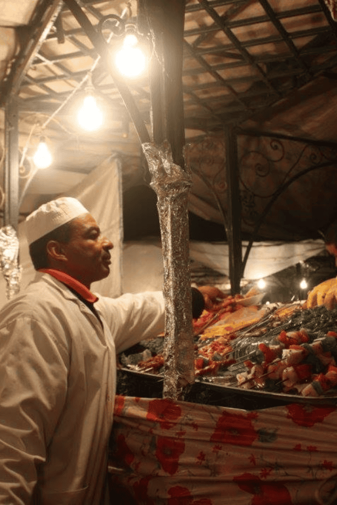 moroccan food stalls