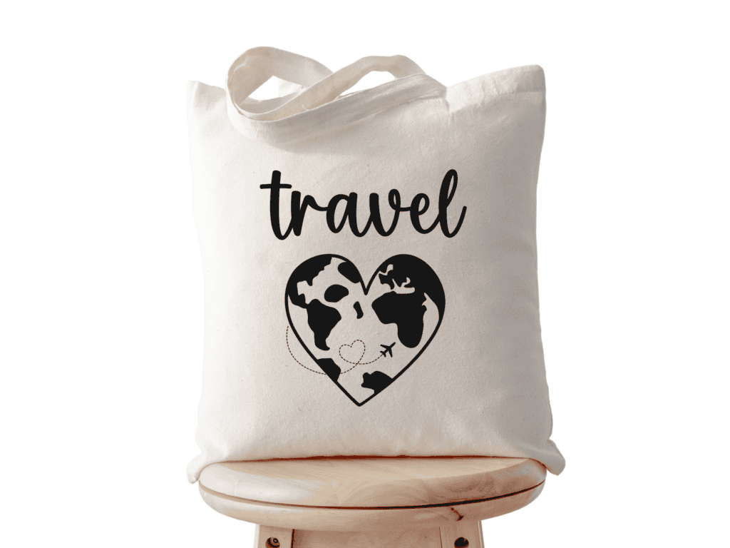 travel tote bag