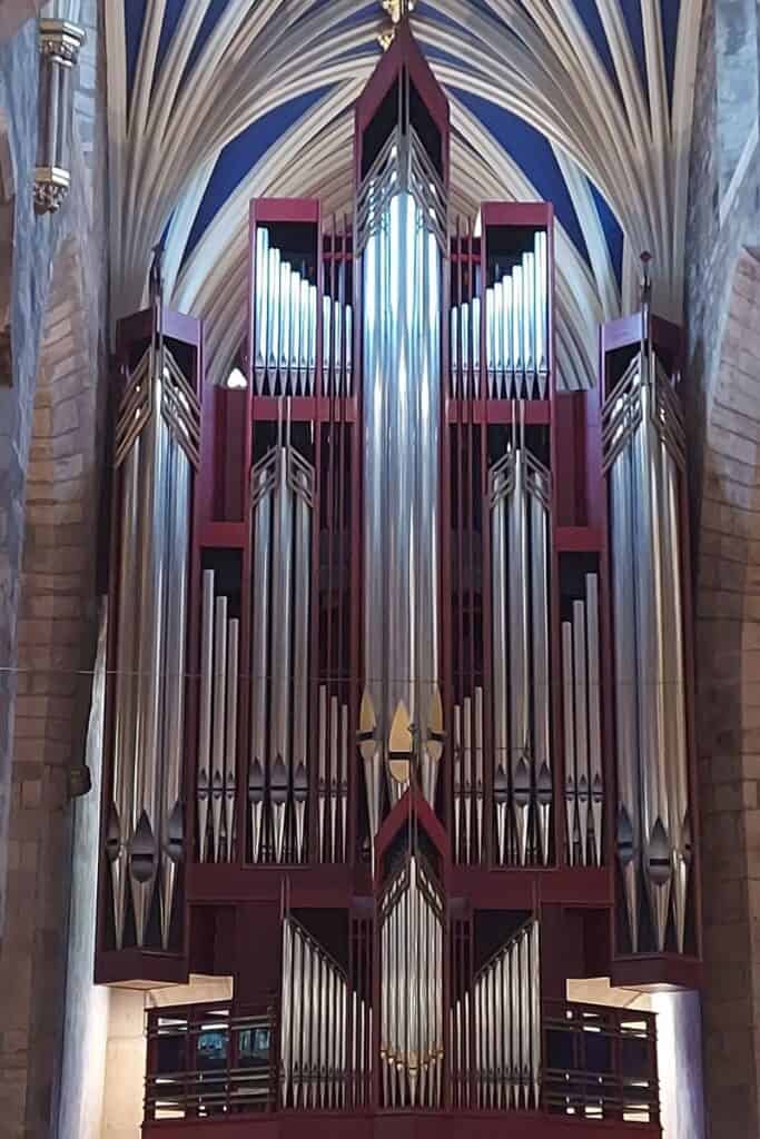 Organ at St Giles Scotland