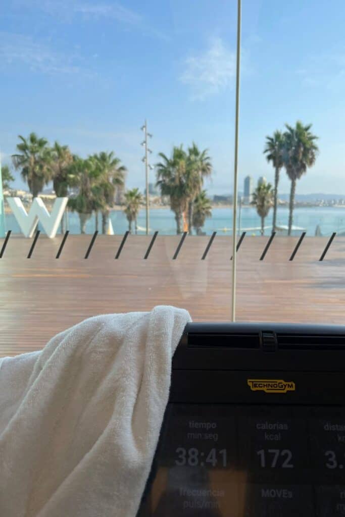 w barcelona hotel gym