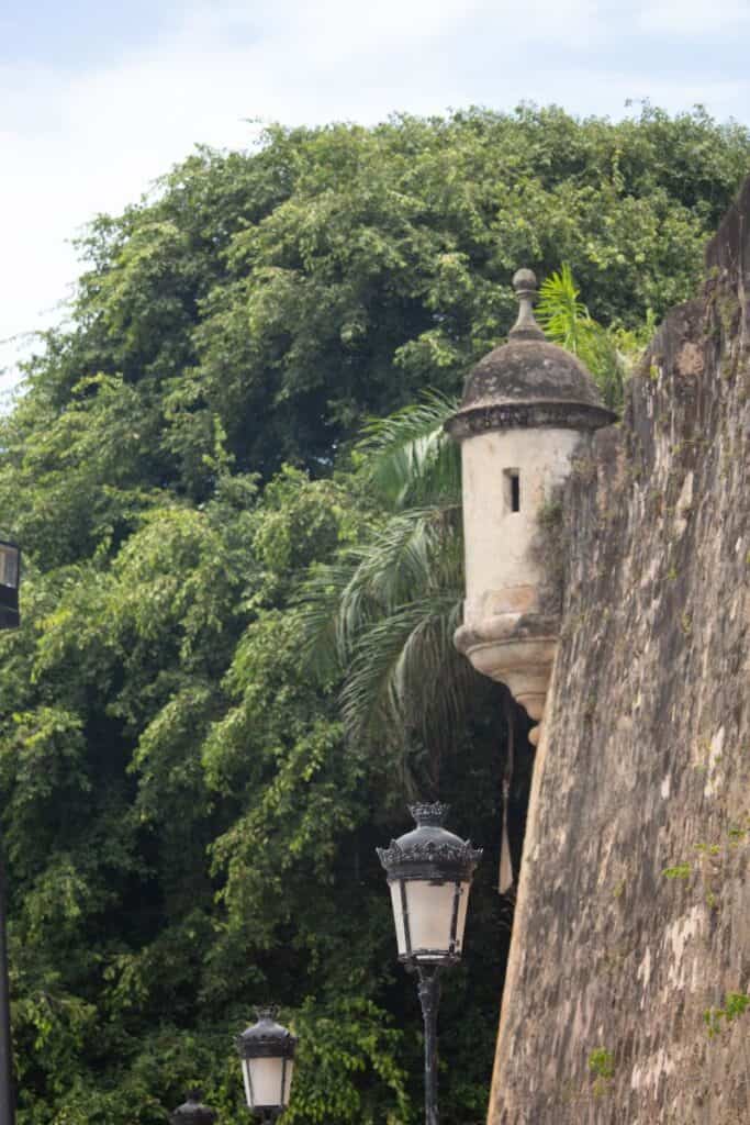 Garita in Old San Juan Puerto Rico