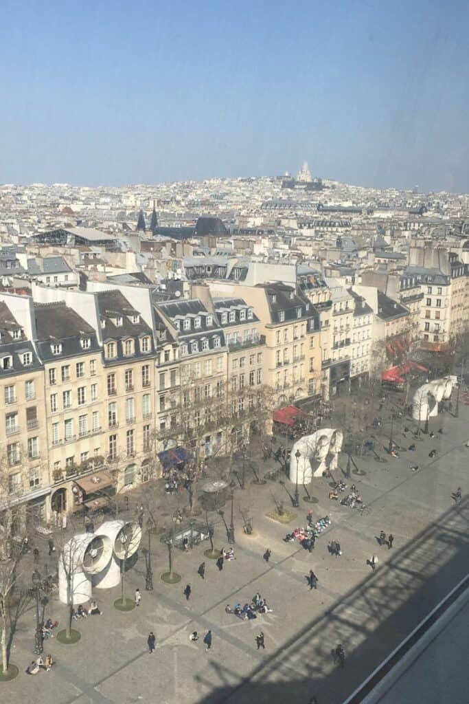 pompidou city views