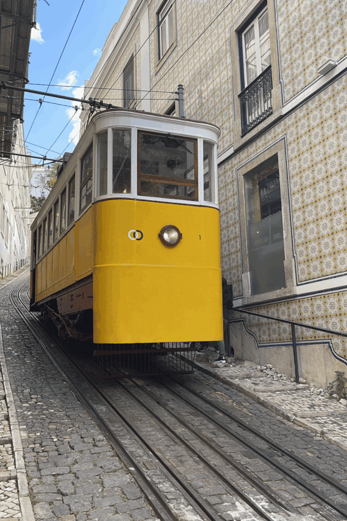 Trams & lifts in Lisbon Portugal