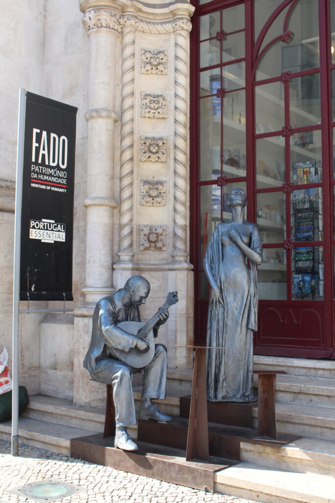 Fado Sculpture Rossio Station