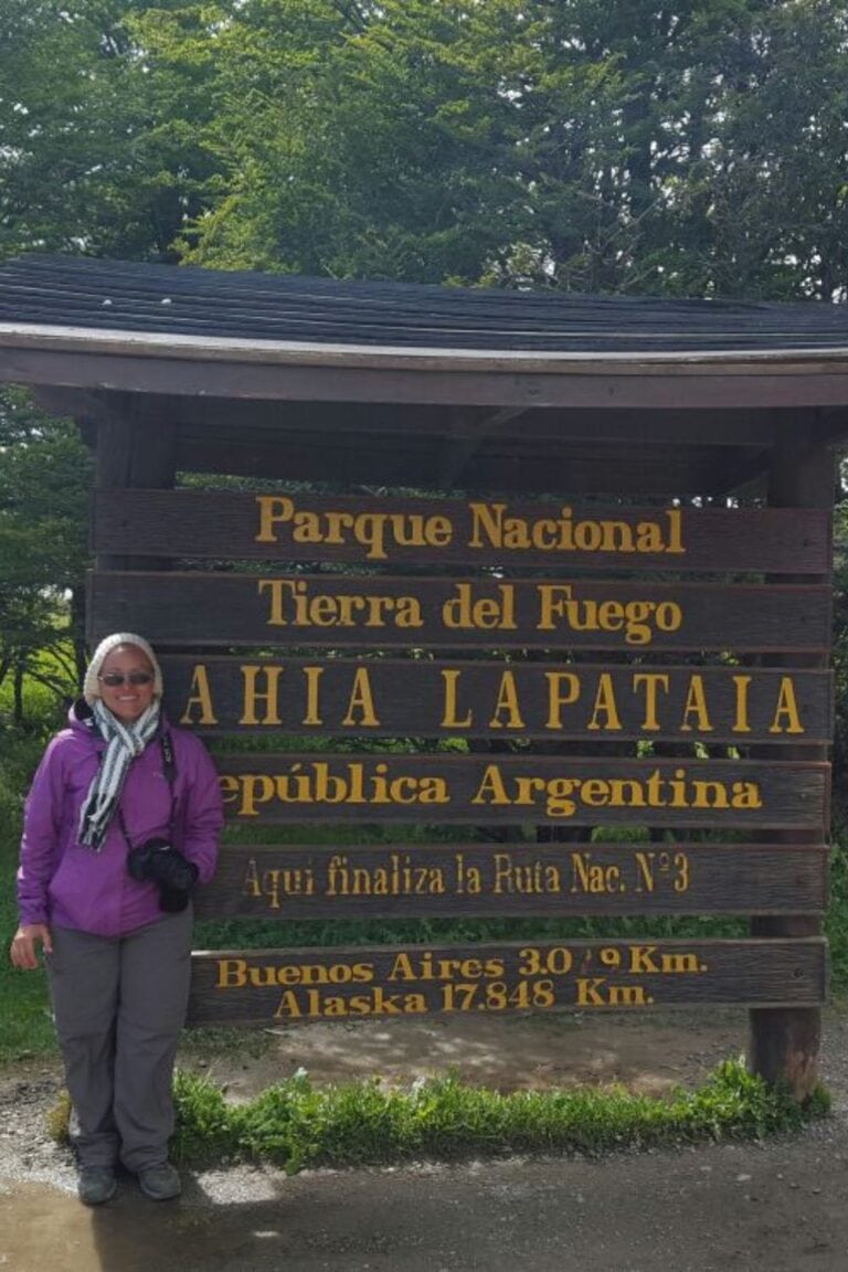 Entrance to Parque Nacional Tierra del Fuego, Ushuaia, Argentina